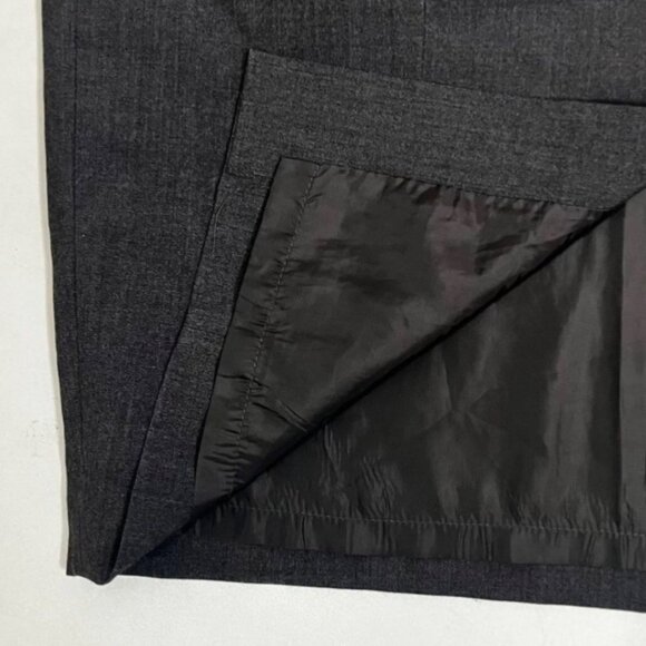 40% off! Calvin Klein skirt women's 6 gray pencil skirt fully lined back zip - Picture 6 of 6